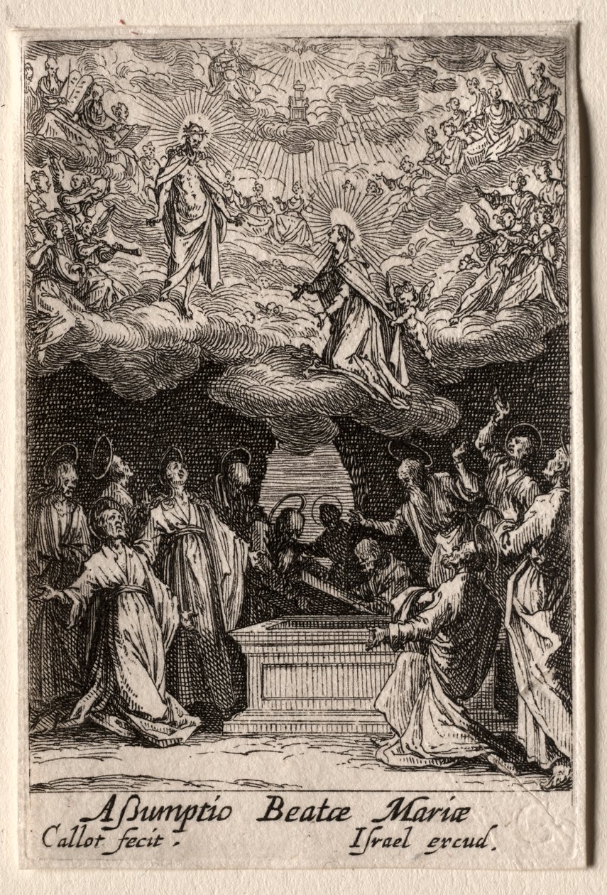 The Assumption of the Virgin by Jacques Callot