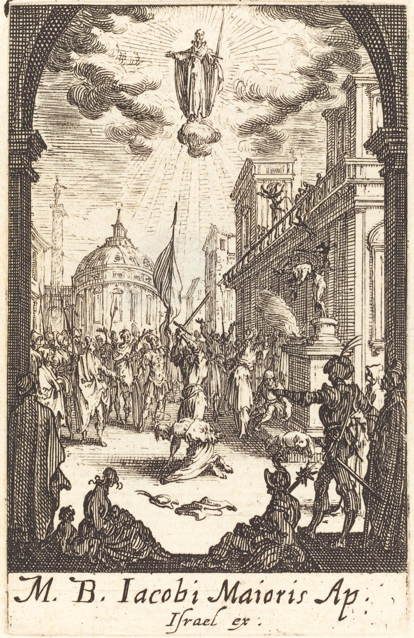 The Martyrdom of Saint James Major by Jacques Callot