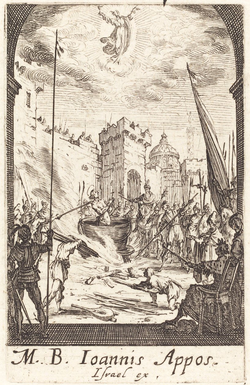 The Martyrdom of Saint John the Evangelist by Jacques Callot