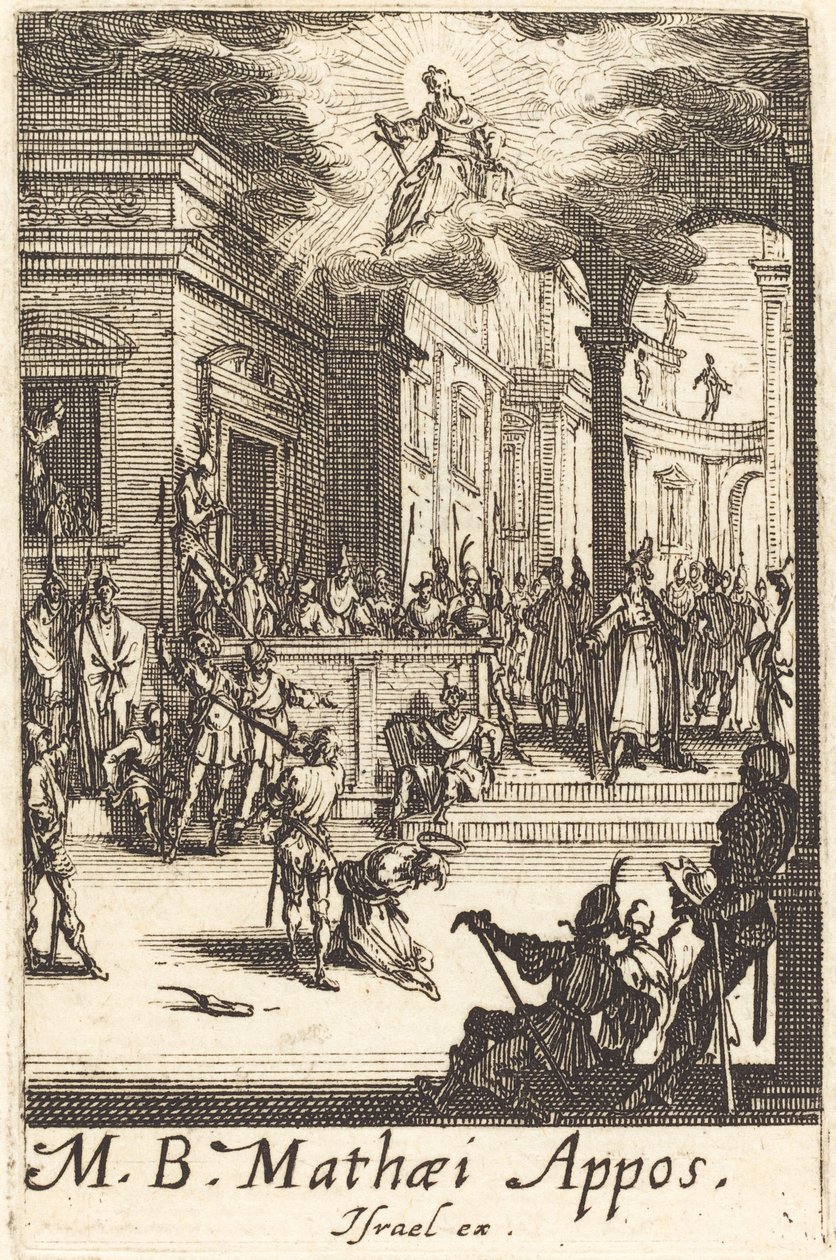 The Martyrdom of Saint Matthew by Jacques Callot