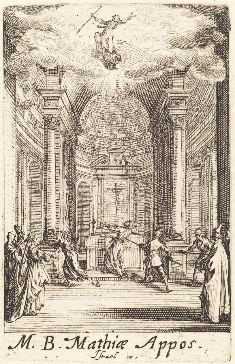 The Martyrdom of Saint Matthias by Jacques Callot