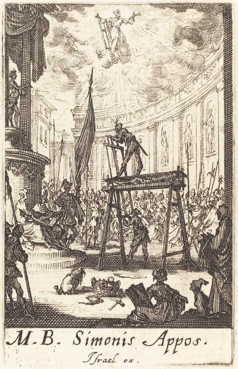 The Martyrdom of Saint Simon by Jacques Callot