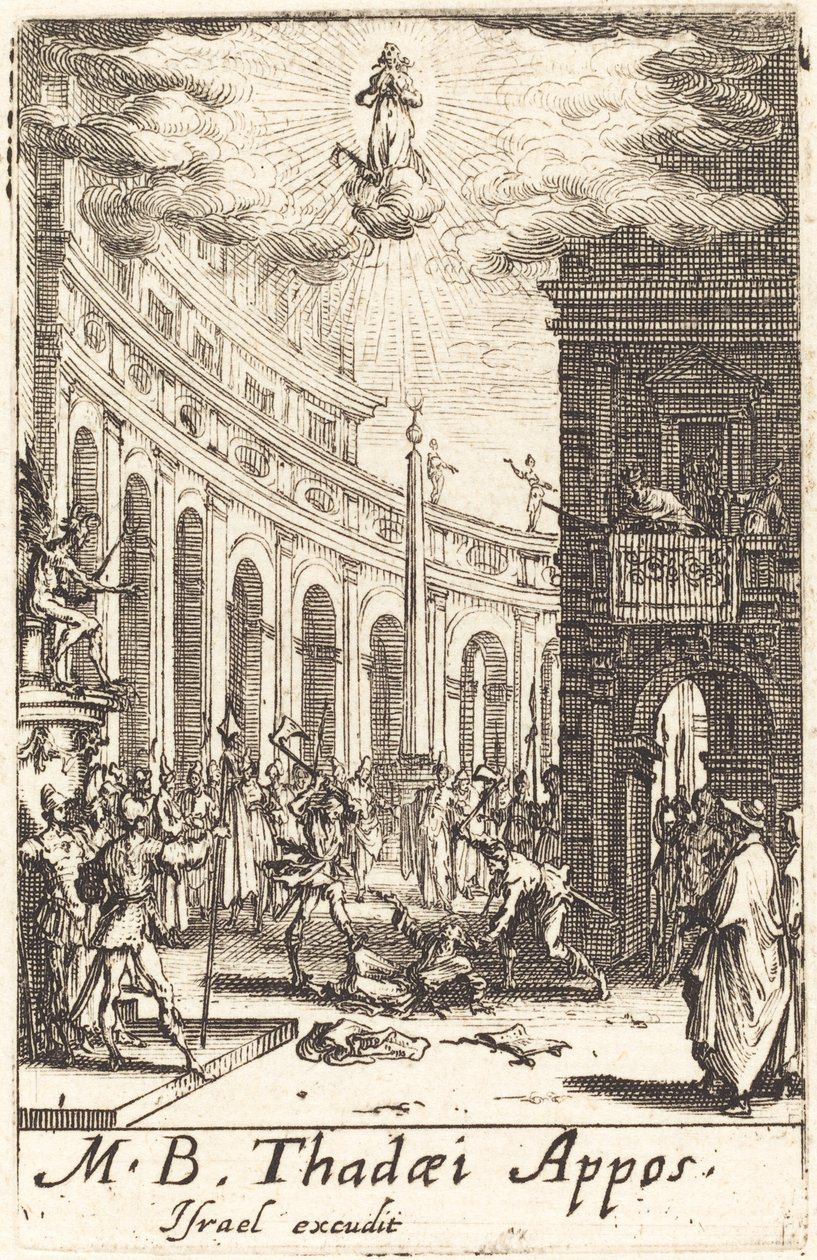 The Martyrdom of Saint Thaddeus by Jacques Callot