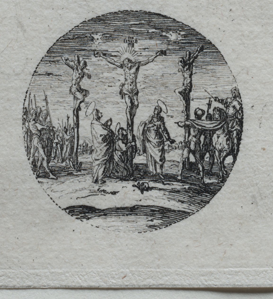 The Descent from the Cross by Jacques Callot