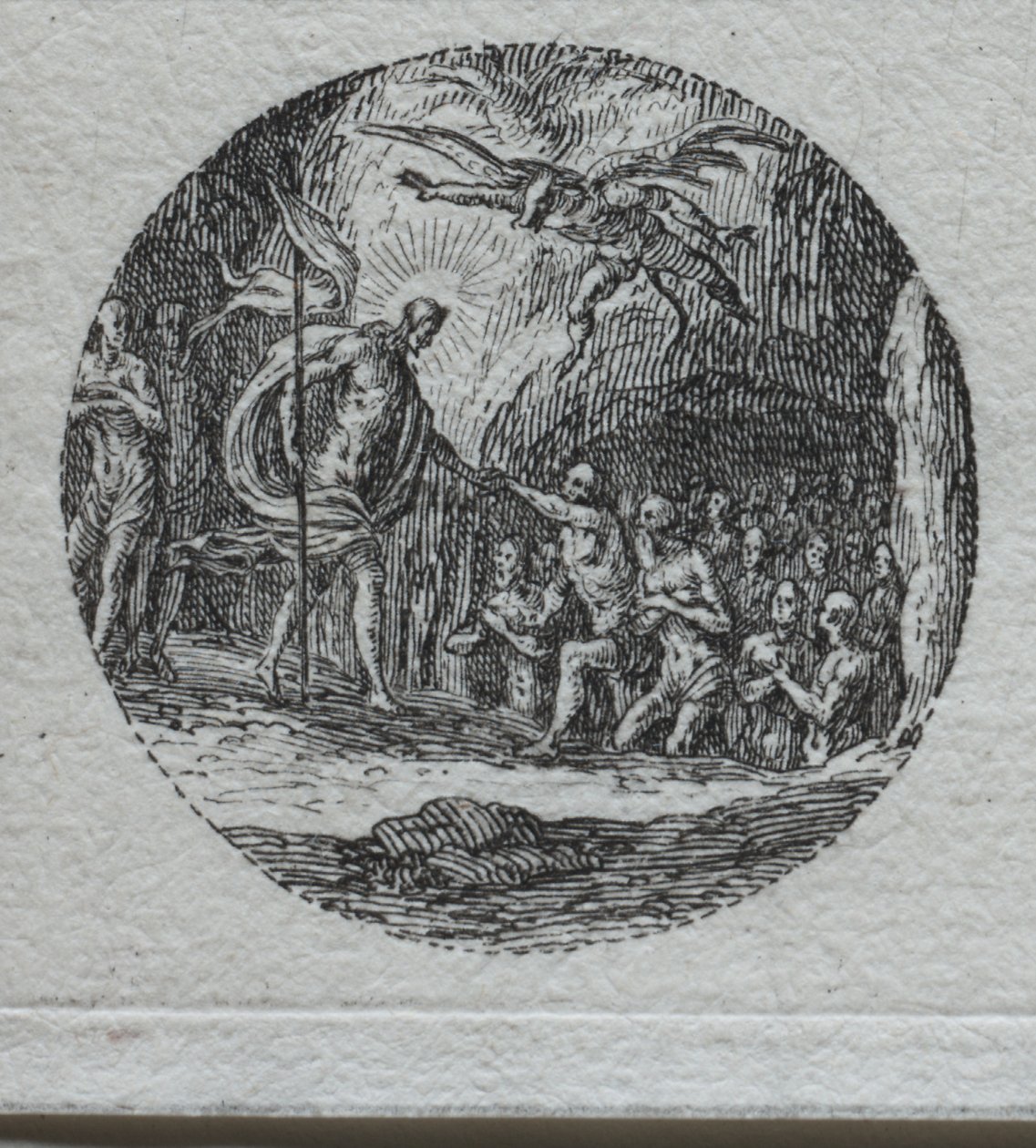 The Descent into Limbo by Jacques Callot