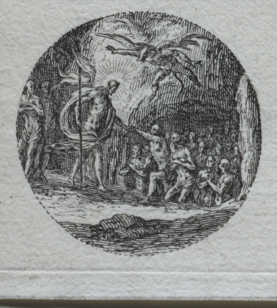 The Mysteries of the Passion: The Descent into Limbo by Jacques Callot