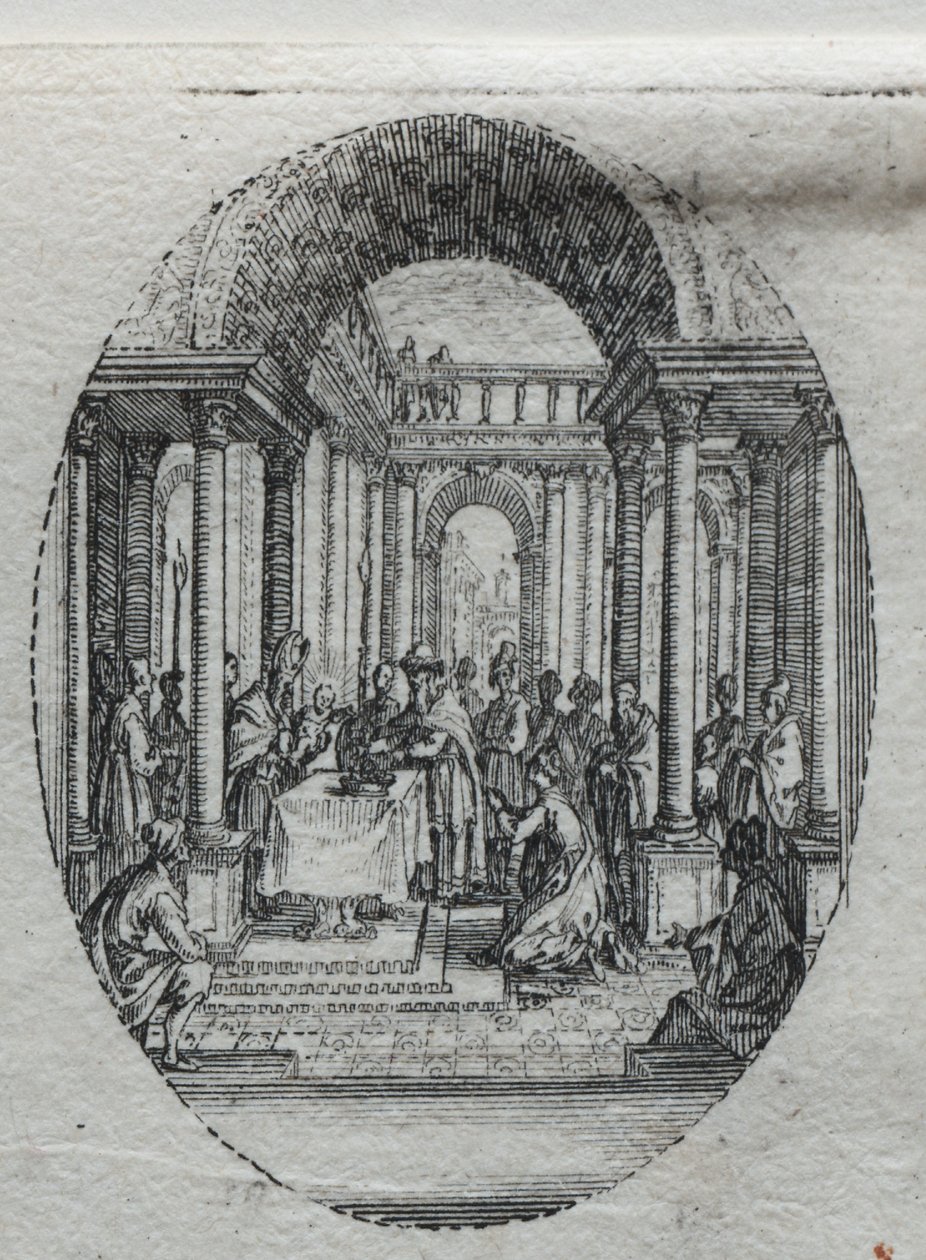 The Mysteries of the Passion: The Presentation in the Temple by Jacques Callot