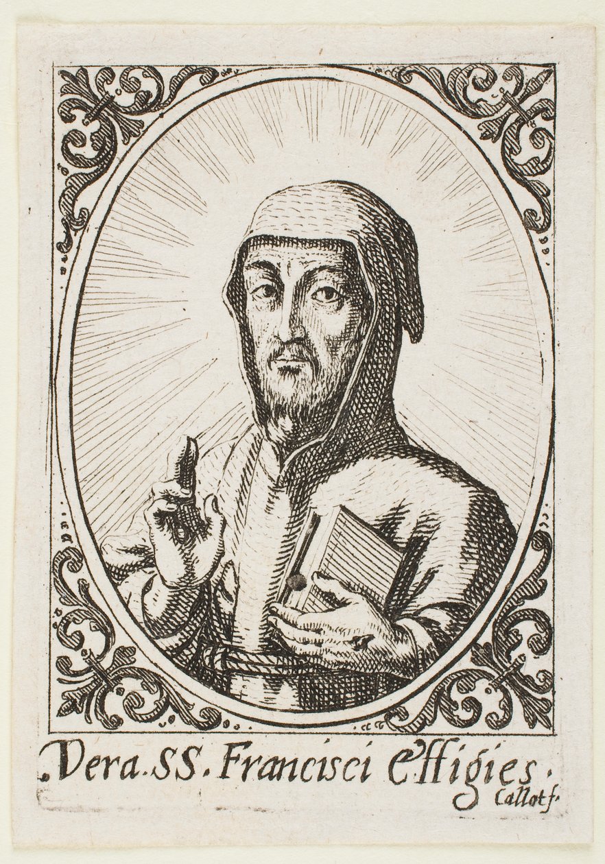 The True Face of St. Francis by Jacques Callot