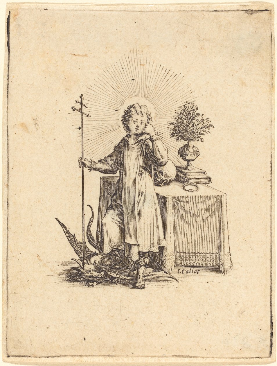 The Young Jesus by Jacques Callot