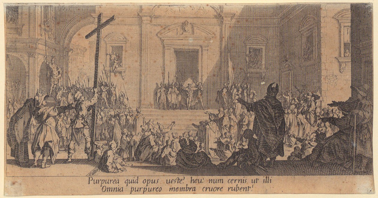 Condemnation of Christ, Plate 3 of the Series 