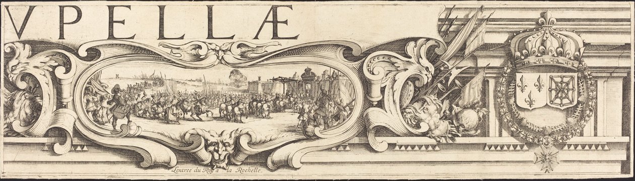 The Siege of La Rochelle by Jacques Callot and Abraham Bosse