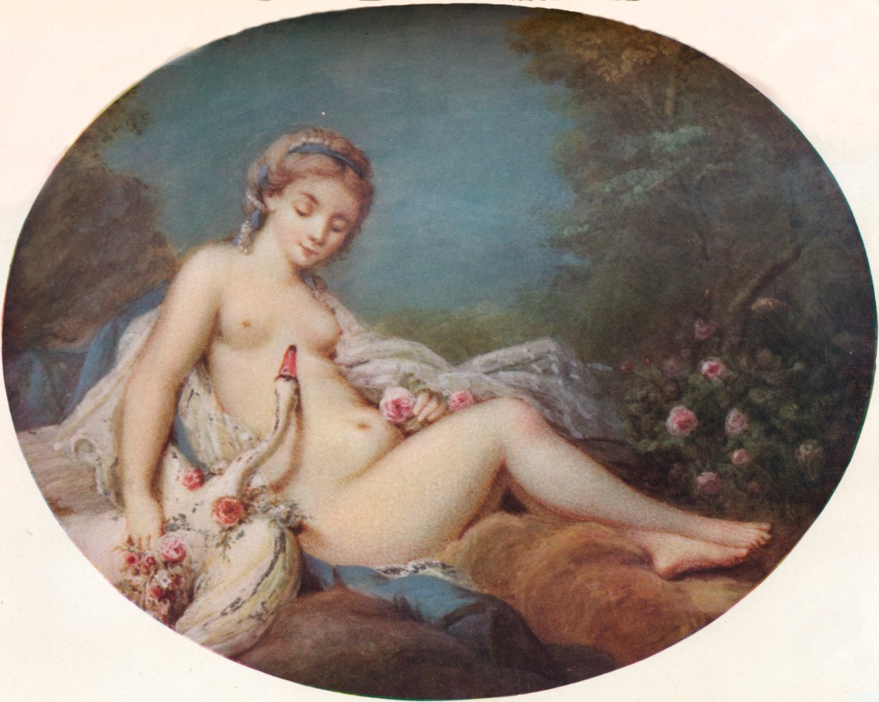 Leda, 18th century, 1917 by Jacques Charlier