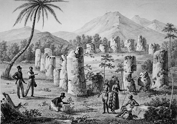 Northern Mariana Islands: Ruins of Antique Pillars on the Island of Rota, from 