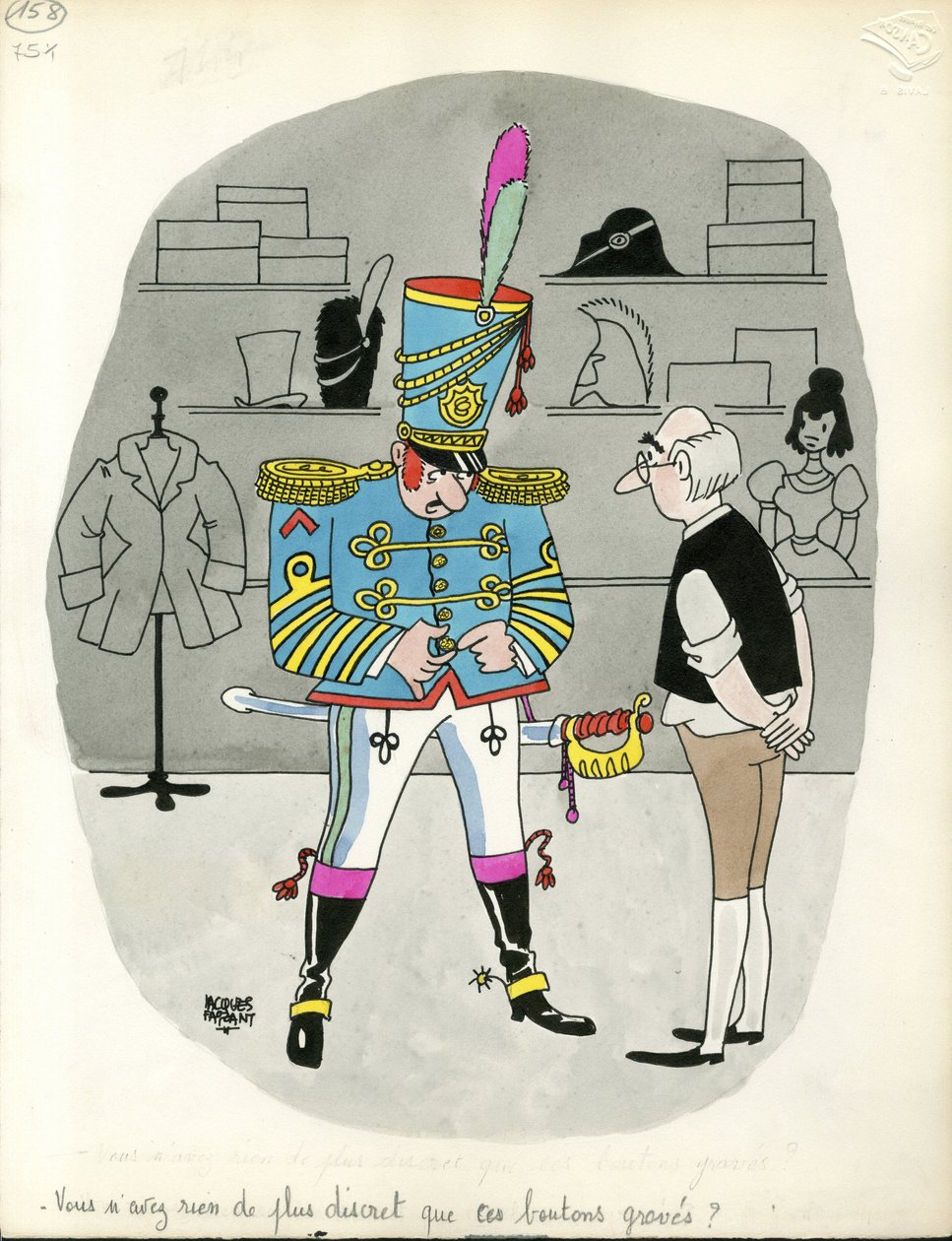 Days of France, Satirical in Colours by Jacques Faizant