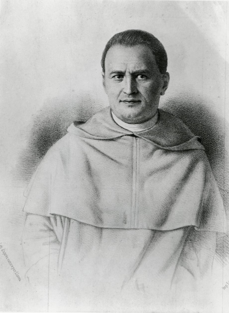 Henri-Dominique Lacordaire by Jacques Francois Gauderique Llanta
