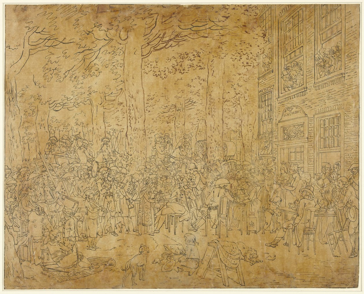 The Lodgings in the Haarlemmerhout by Jacques Kuyper