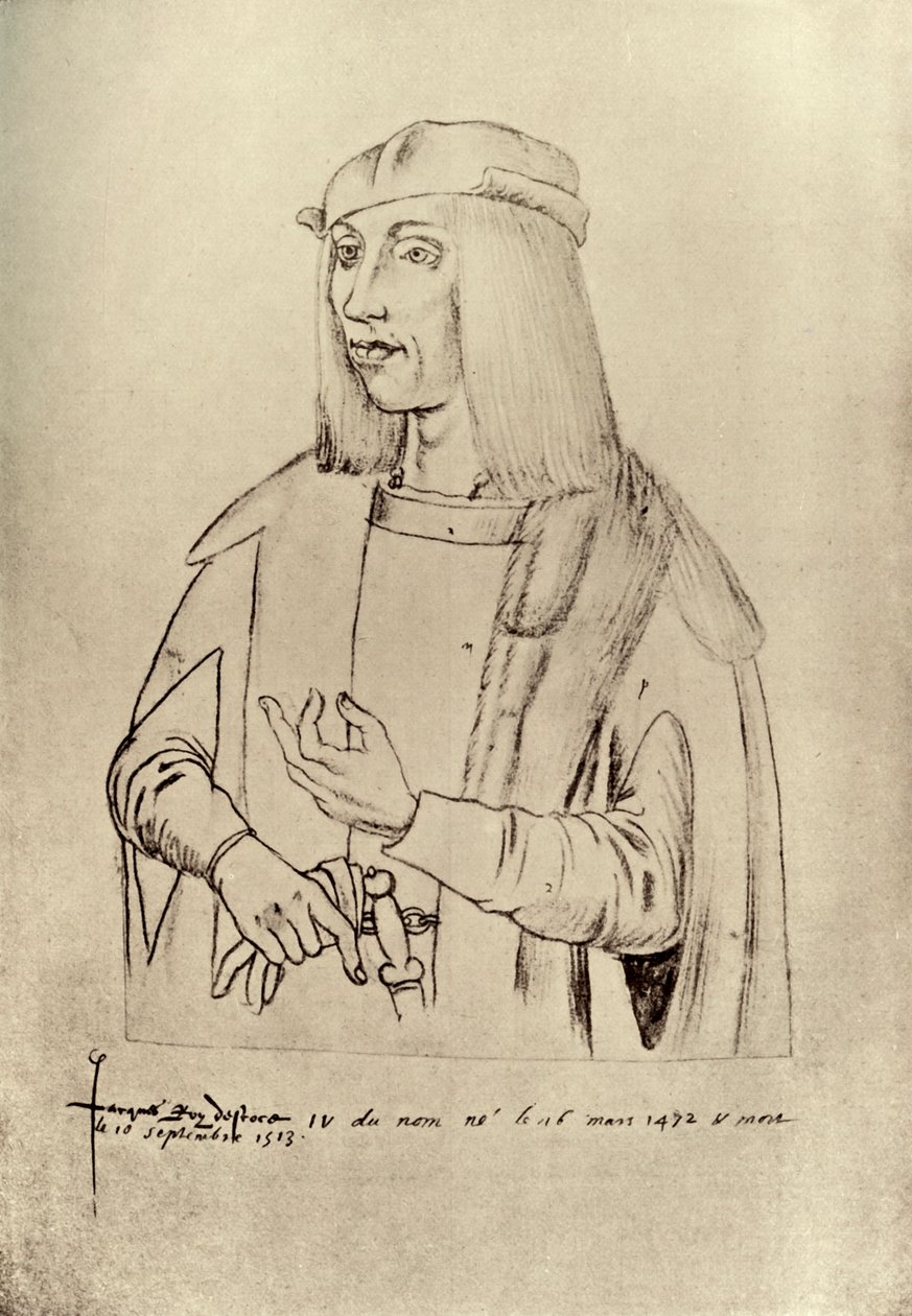 James IV, King of Scotland by Jacques Leboucq