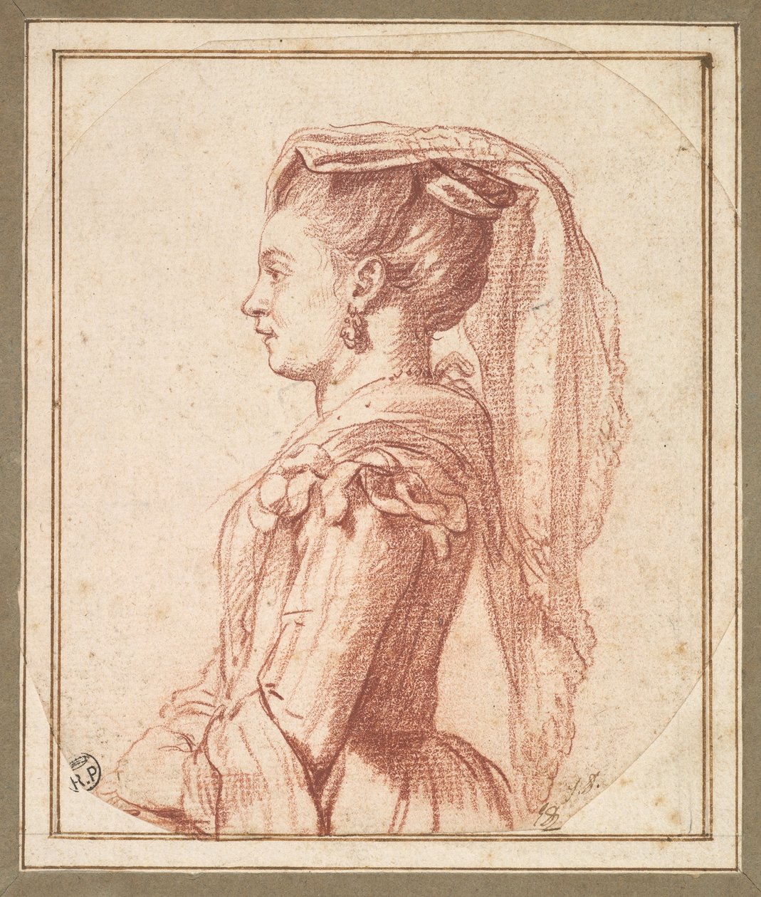 A Young Woman of Frascati by Jacques Louis David