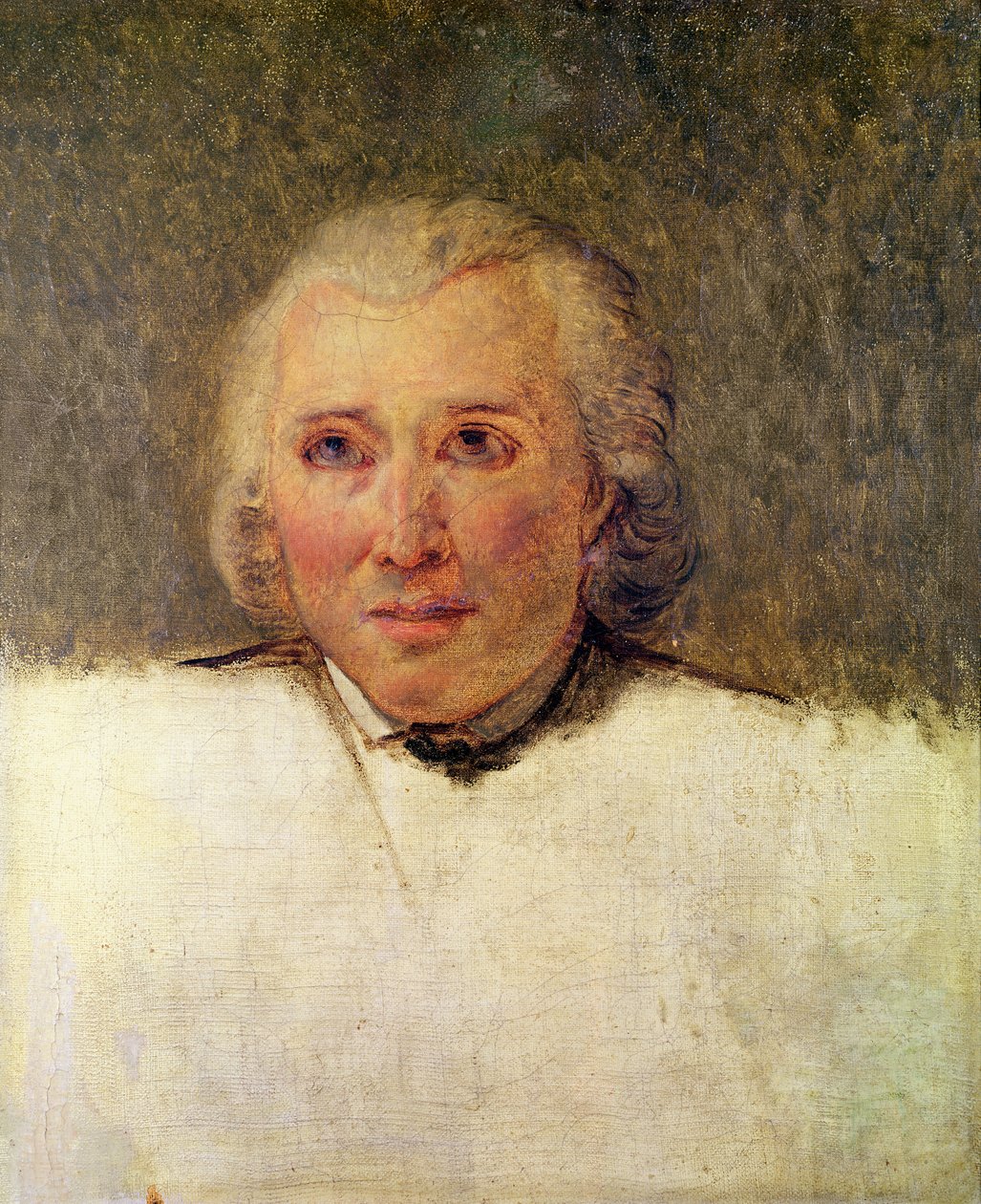 Portrait of Henri Gregoire, study for the Tennis Court Oath by Jacques Louis David