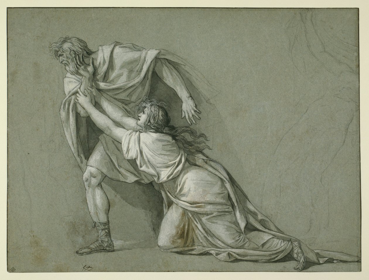 The Departure of Marcus Attilius Regulus for Carthage by Jacques Louis David