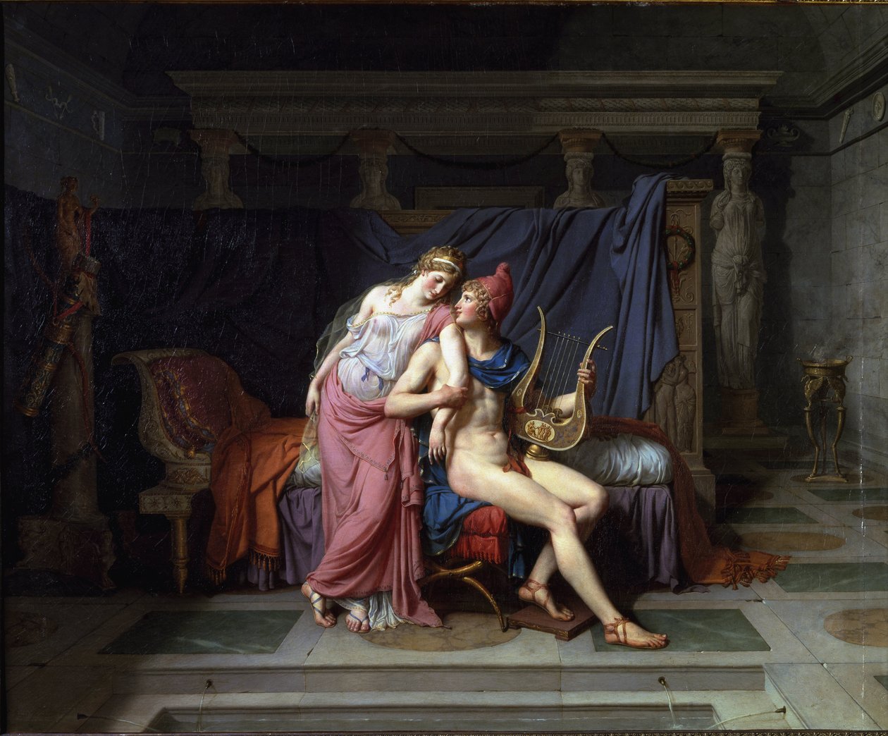 The Loves of Paris and Helen by Jacques Louis David