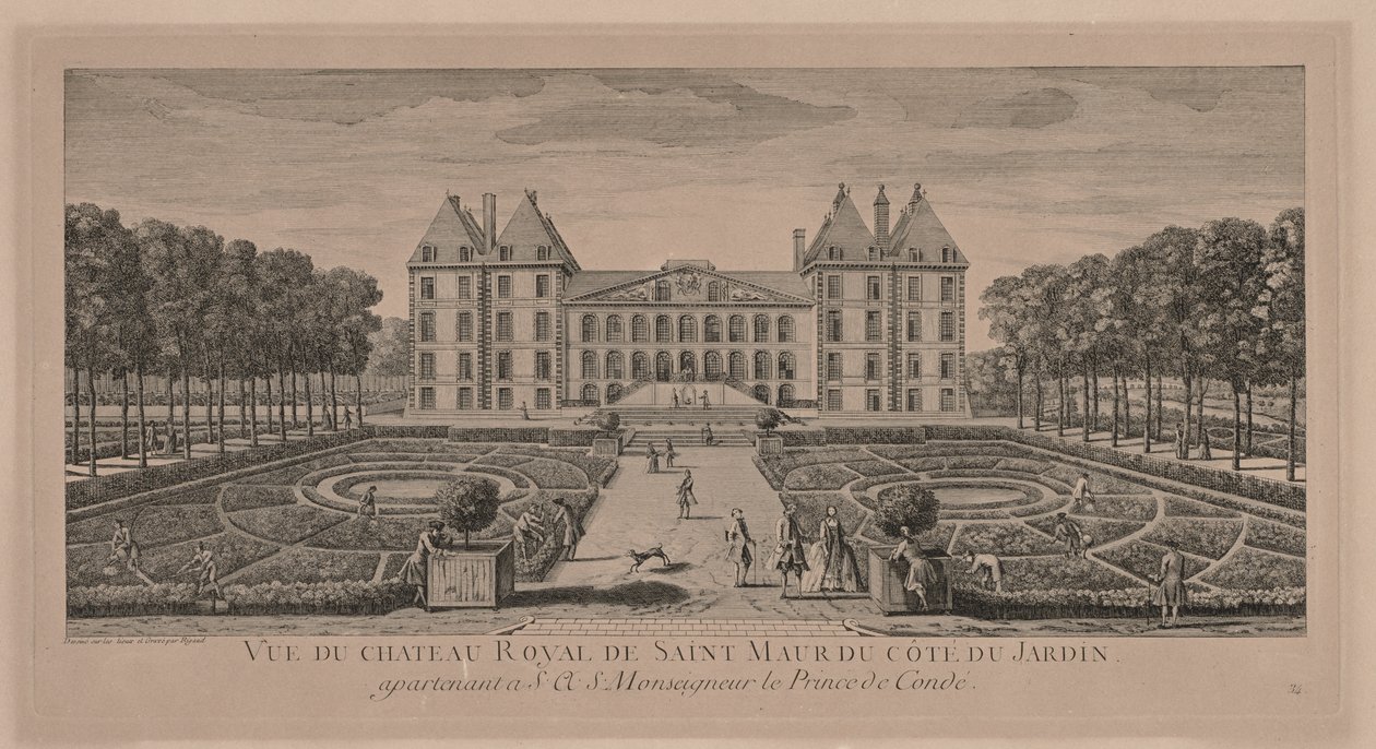 Chateau St. Maur by Jacques Rigaud