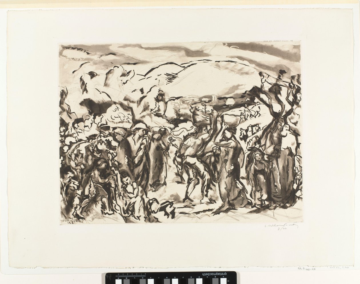 Harvesting Figures by Jacques Villon