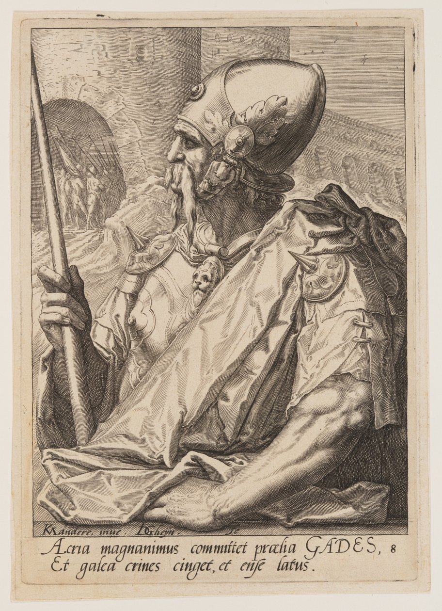 Gad, from The Twelve Sons of Jacob by Jacques de Gheyn II