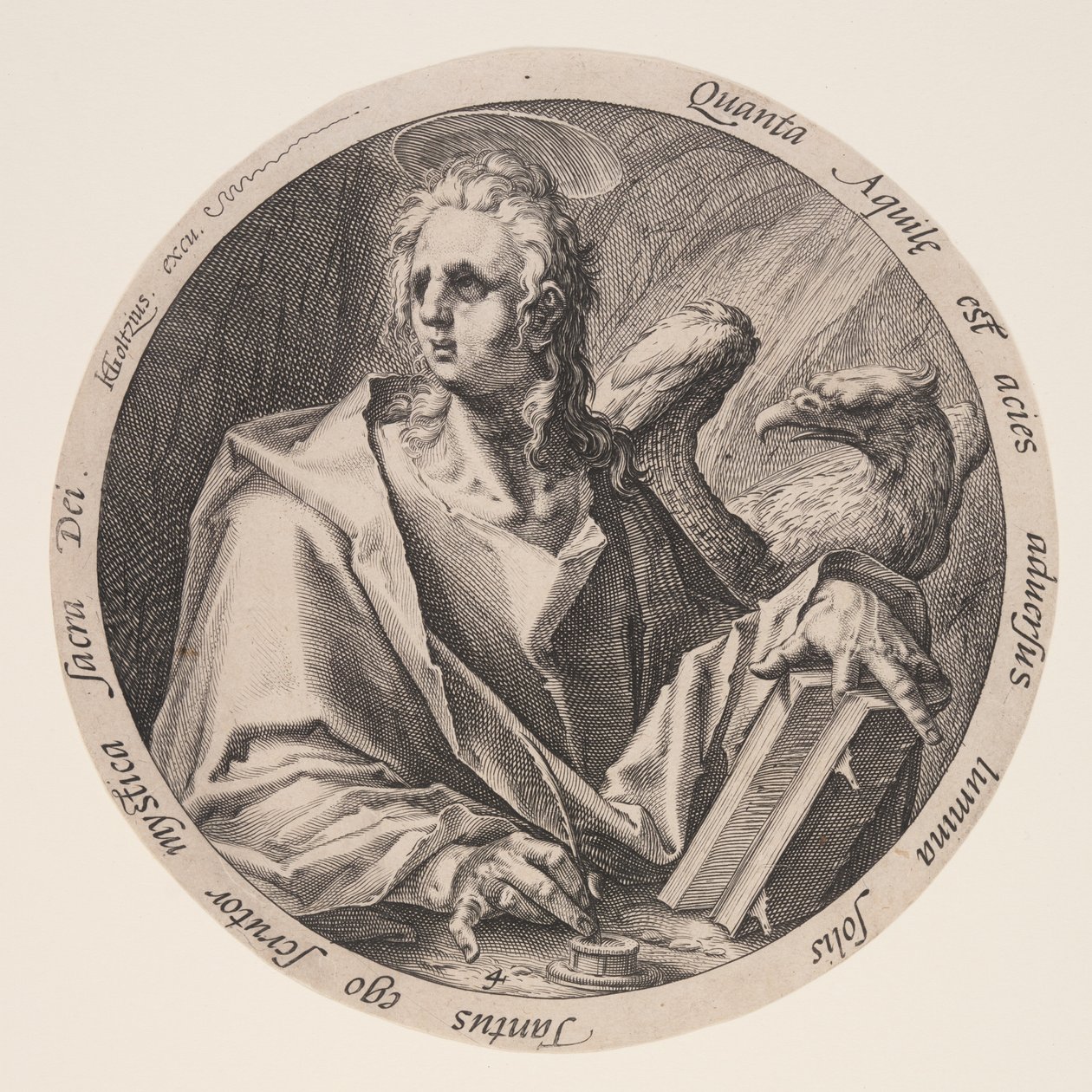 John, from The Evangelists by Jacques de Gheyn II