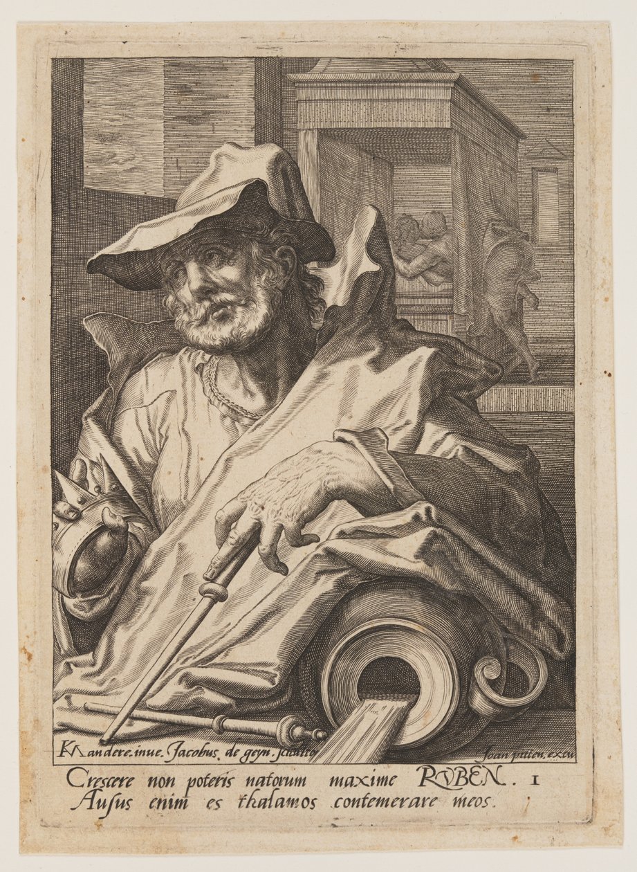 Ruben, from The Twelve Sons of Jacob by Jacques de Gheyn II