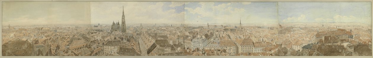 Panorama of Vienna from the Dome of St. Peter