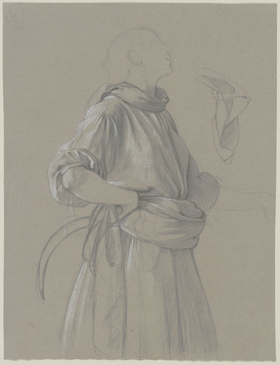 Study of a Reaper with Sickle by Jakob Becker