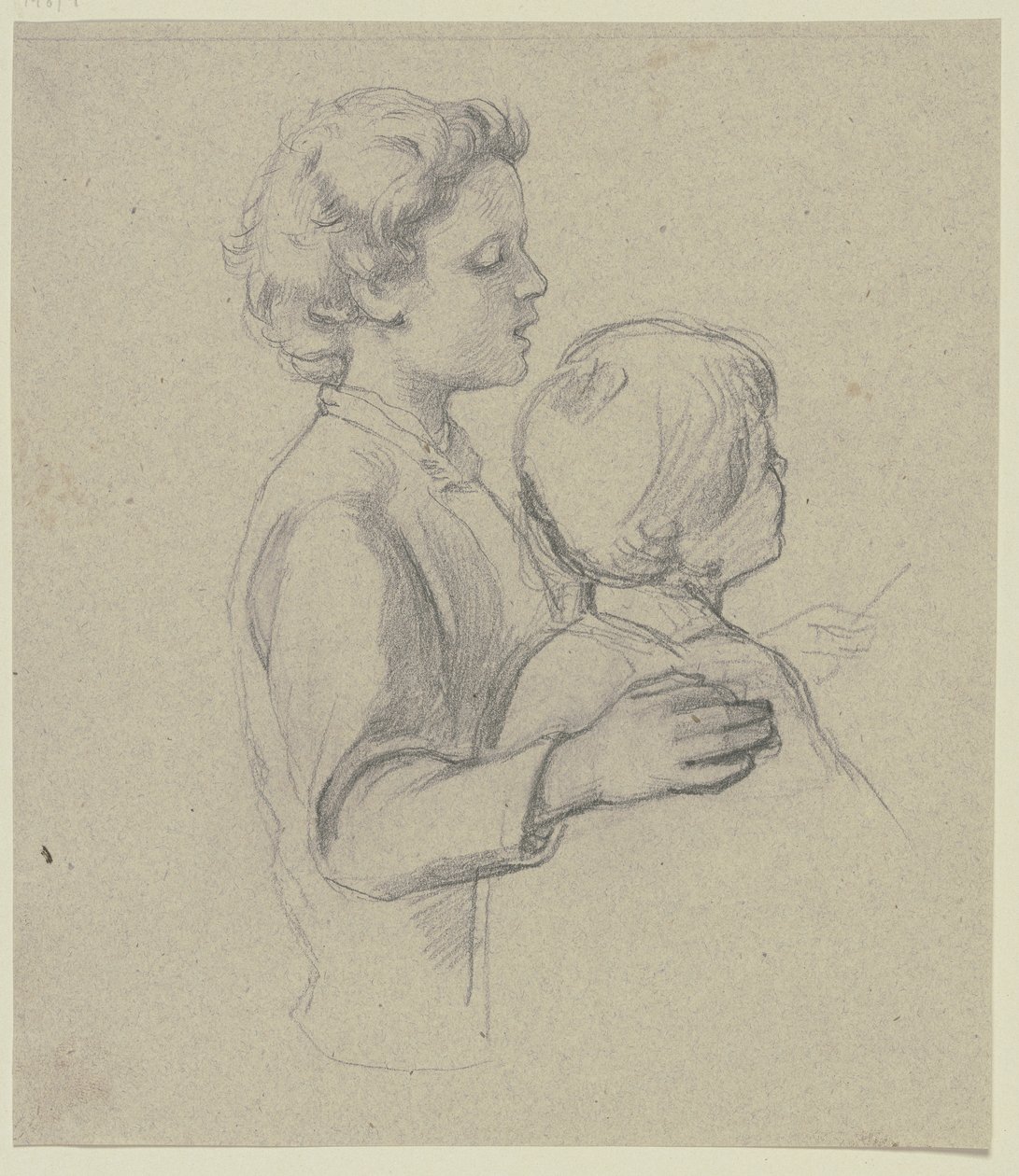 Two Singing Boys by Jakob Becker