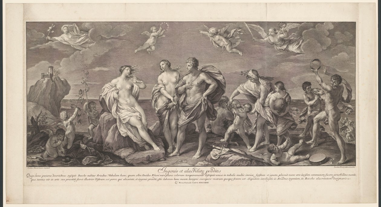 Bacchus and Ariadne by Jakob Frey (I)