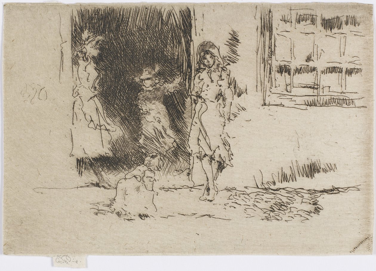 Cottage Door by James Abbott McNeill Whistler