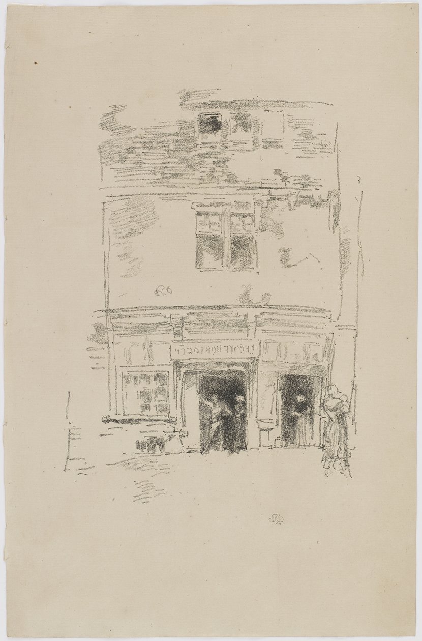 The Clock-makers, Paimpol, 1893 by James Abbott McNeill Whistler