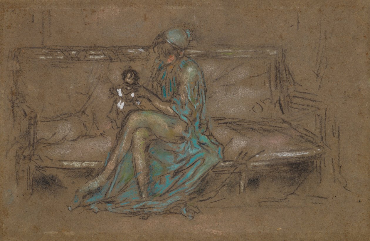 The Green Cap by James Abbott McNeill Whistler
