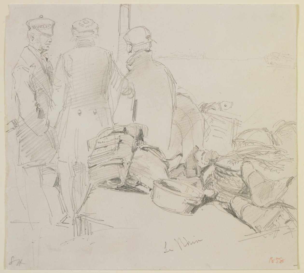 The Rhine, 1858 by James Abbott McNeill Whistler