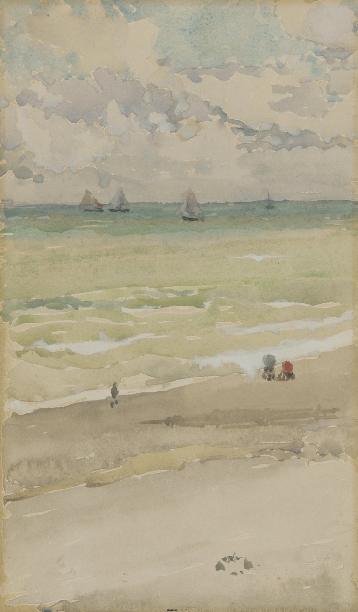 The Seashore, c.1885 by James Abbott McNeill Whistler