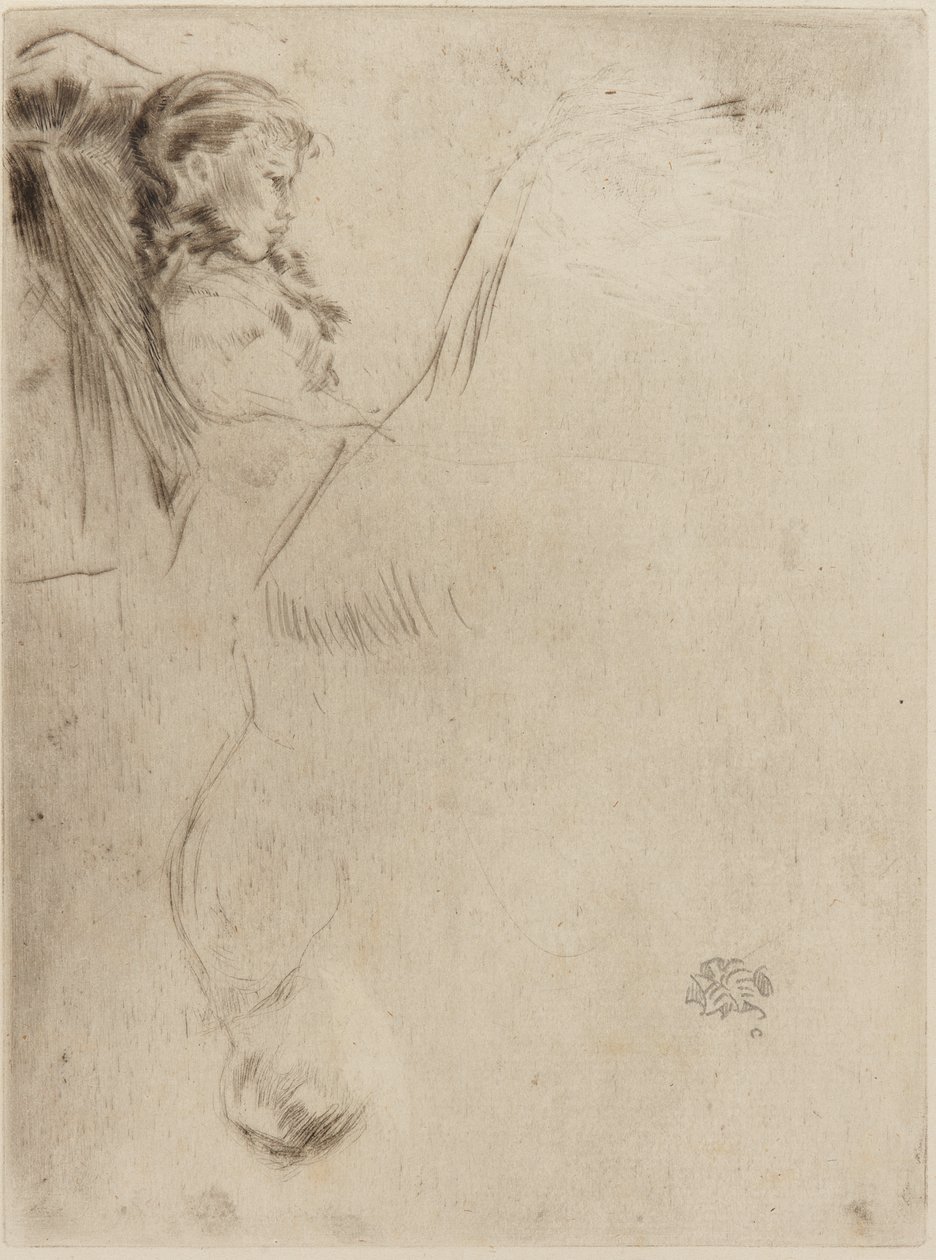 Two Sketches by James Abbott McNeill Whistler