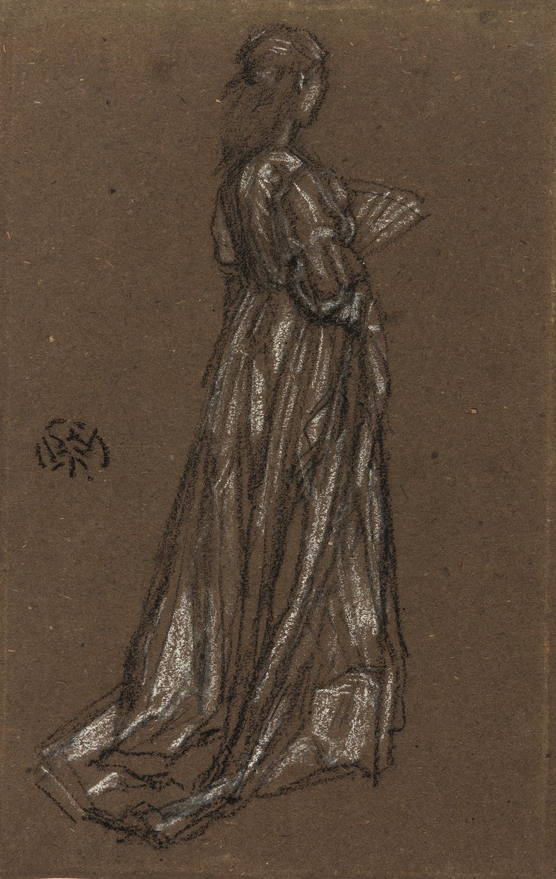 Young Girl Standing, c.1873-75 by James Abbott McNeill Whistler
