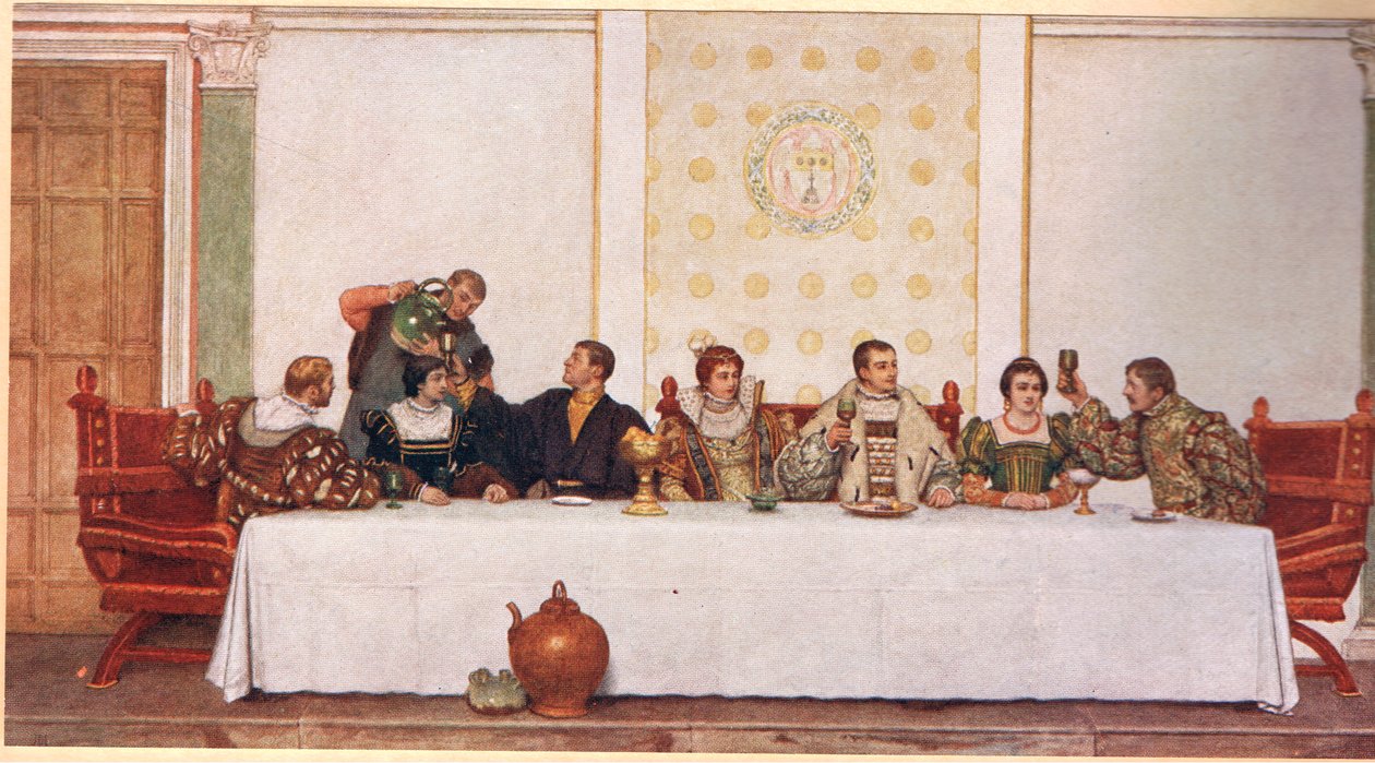 The Wedding Feast, illustration from 