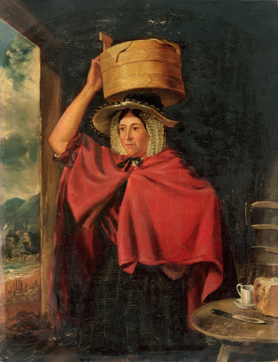 Welsh Cocklewoman by James Flewitt Mullock