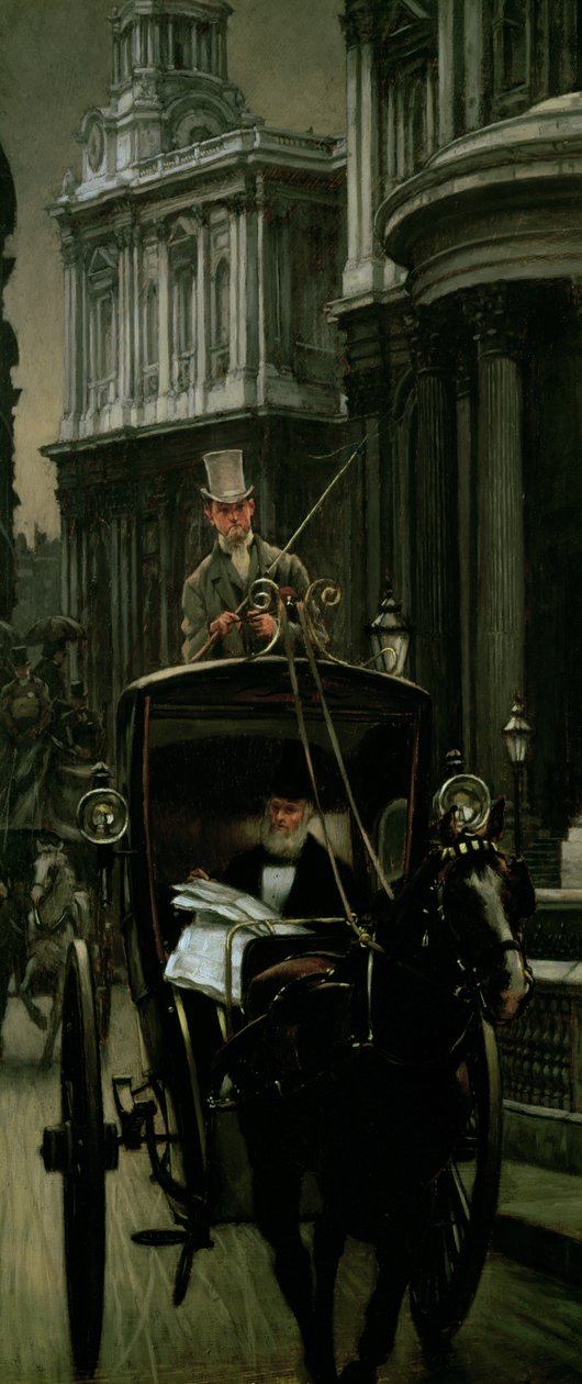 Going to Business (Going to the City), c.1879 by James Jacques Joseph Tissot