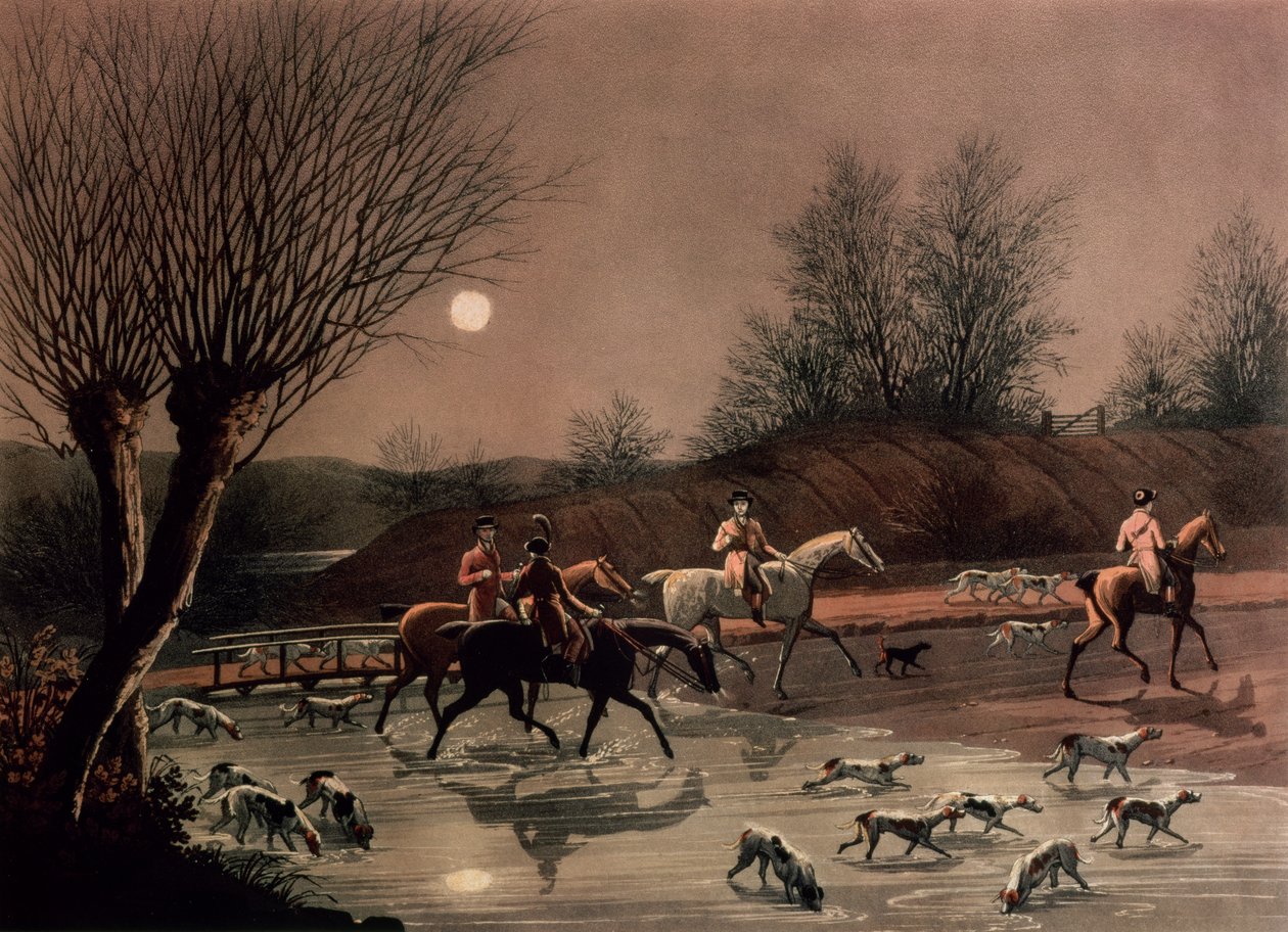 Returning Home by Moonlight by James Pollard