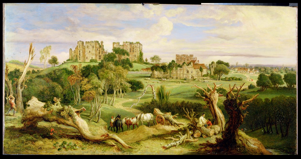 Kenilworth Castle, Warwickshire, 1840 by James Ward