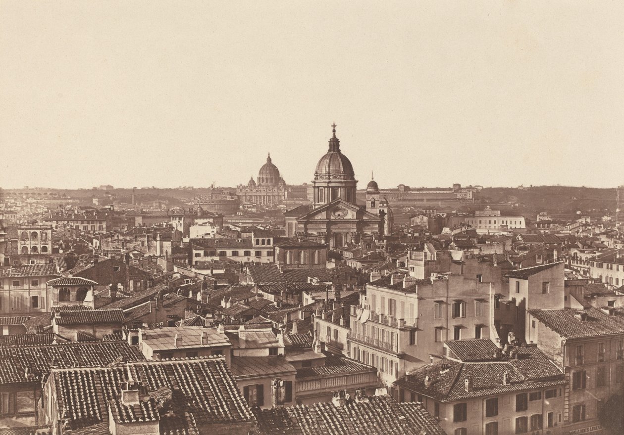 View of Rome, c. 1855 by James (attr.to) Anderson