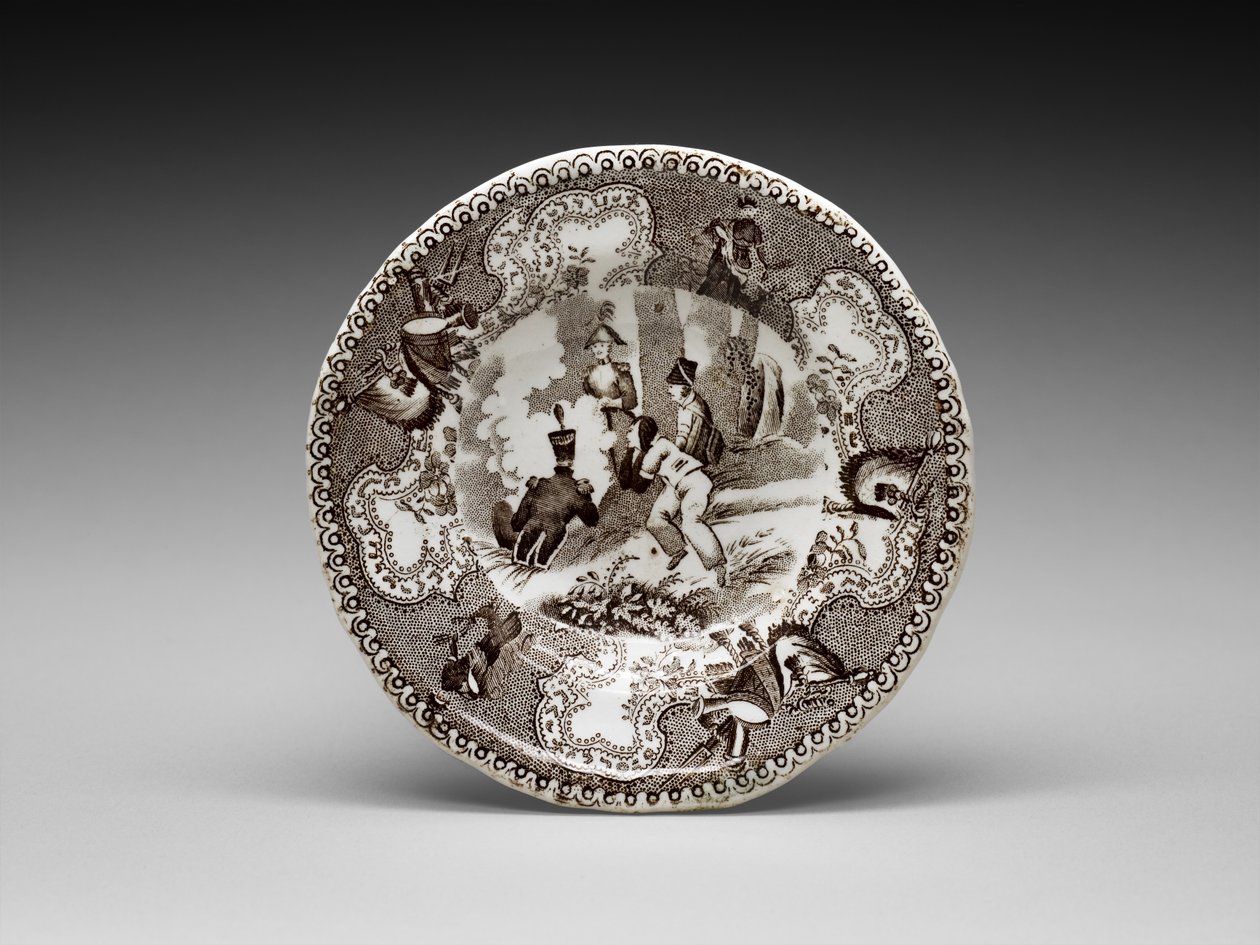 Cup Plate by James (attr.to) Beech