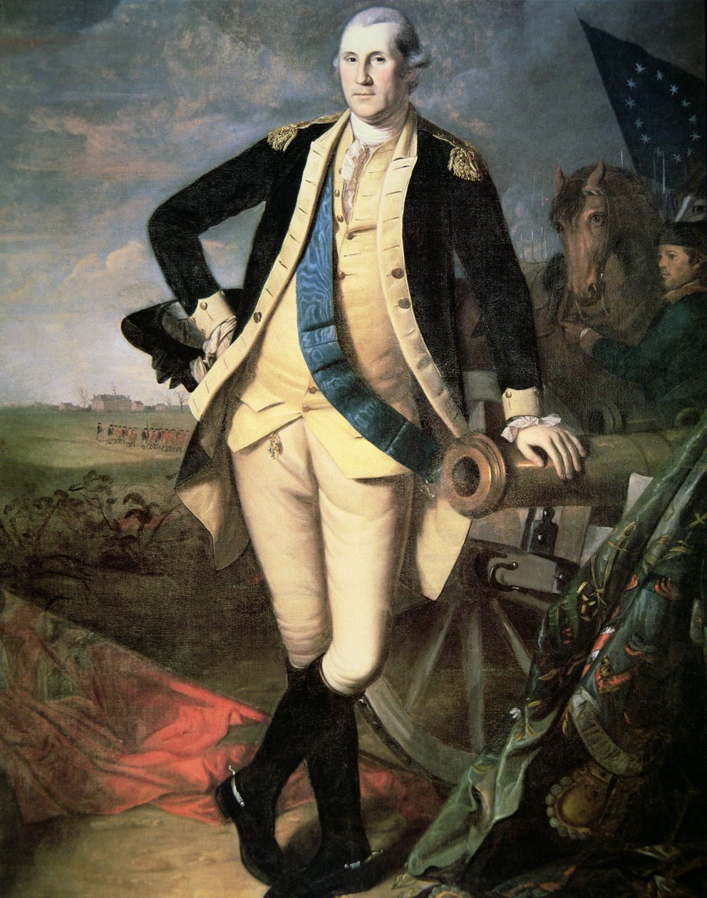 Uniforme General De George Washington Portrait Of General George