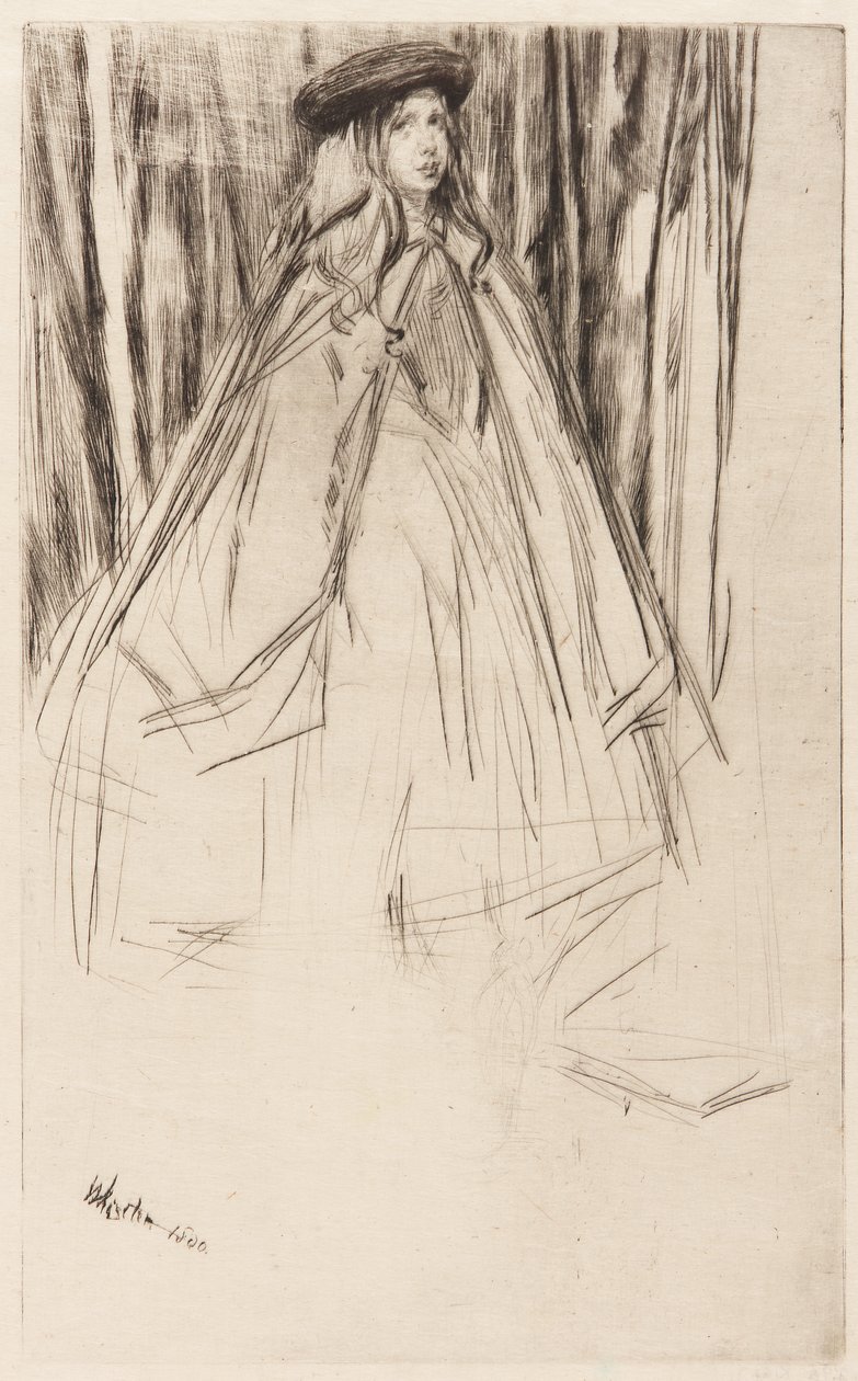 Annie Haden by James Abbott McNeill Whistler